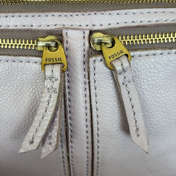 Fossil Erin Crossbody Leather Bag - Purple - Picture 7 of 10